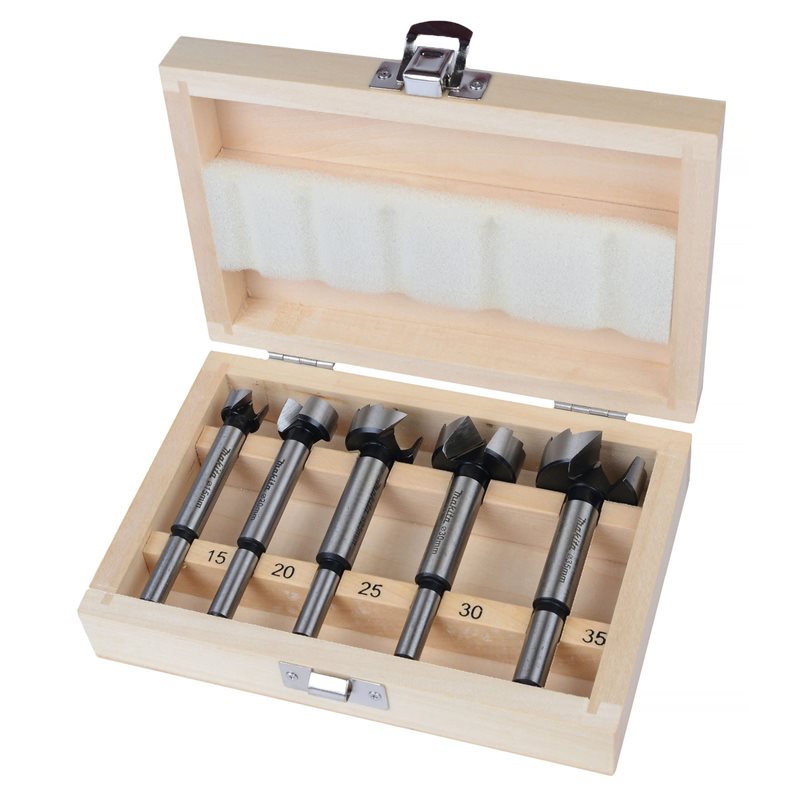 Product Image for Borrset Forstner, 5 delar
