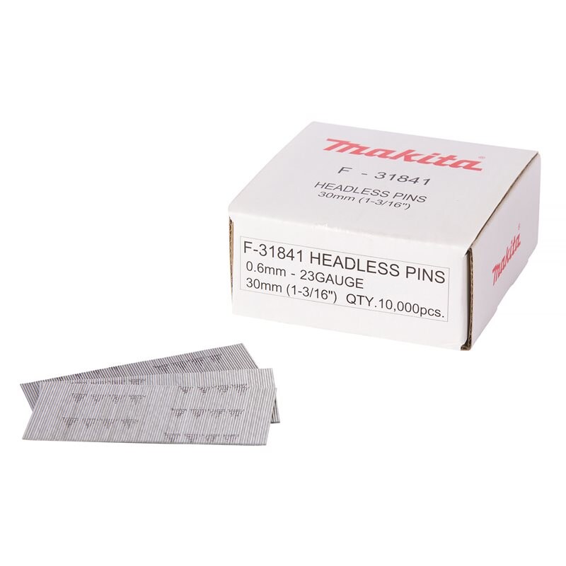 Product Image for Stift av stål F-31841, 0,6x30 mm, 10 000 st