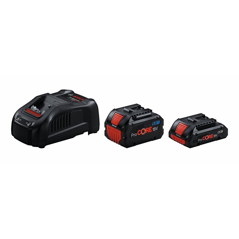 Product Image for Batteriset Procore 18V med 1 st 4Ah, 1 st 5,5Ah-batteri & laddare GAL 1880 CV