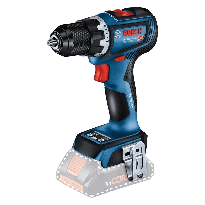 Product Image for Skruvdragare GSR 18V-90, utan batteri & laddare