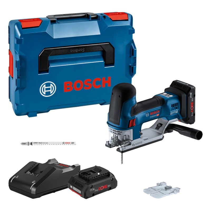 Product Image for Sticksåg GST 18V-155 SC, med 2 st 4,0 Ah-batterier & laddare i L-BOXX