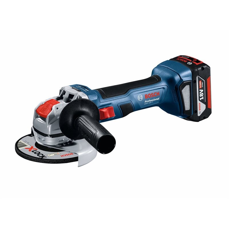 Product Image for Vinkelslip GWX 18V-7, utan batteri & laddare i L-BOXX, 115 mm, 11000 v/min