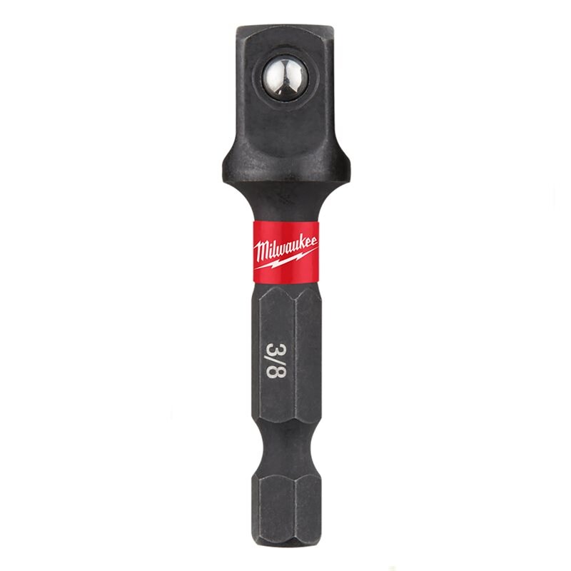 Product Image for Adapter Shockwave 1/4" hex - 3/8" fyrkant