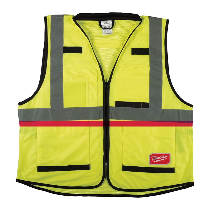 Product Image for Säkerhetsväst High-Visible premium, gul