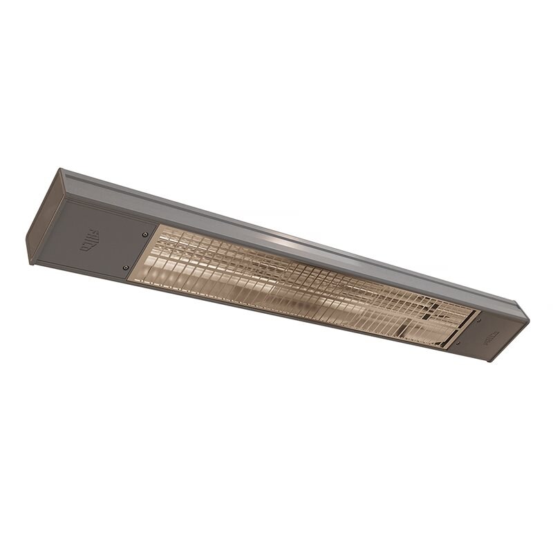 Product Image for Infravärmare Infracalm INC10E, 1000W, IP24, 230 V, grå alu-zink