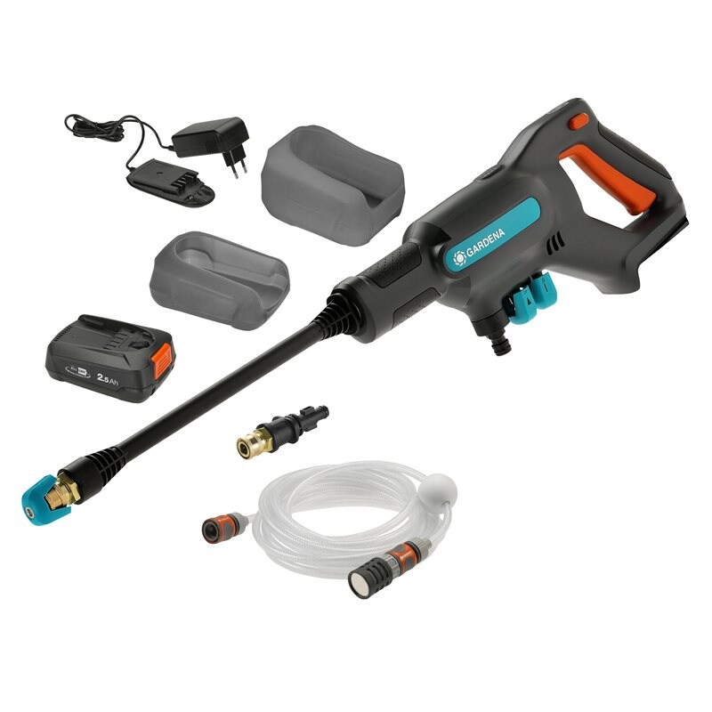 Product Image for Batteridriven mellantryckstvätt AquaClean, komplett med batteri & laddare