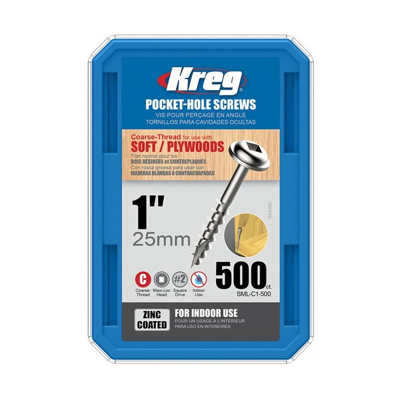 Product Image for Skruv 500-pack 25 mm SML-C1-500