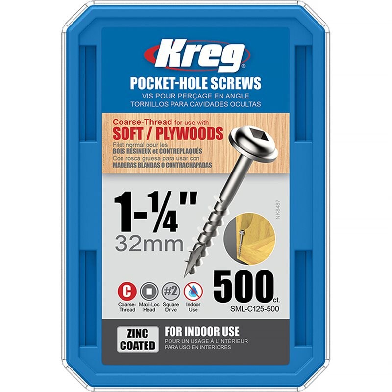 Product Image for Skruv 500-pack 32 mm SML-C125-500