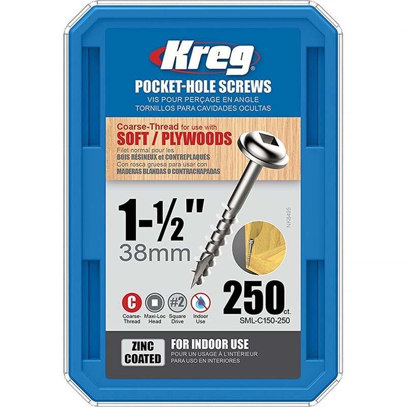 Product Image for Skruv 250-pack 38 mm SML-C150-250