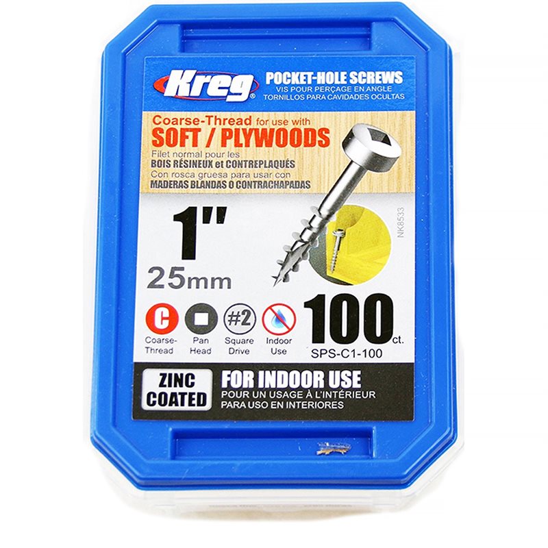 Product Image for Skruv 100-pack 25 mm SPS-C1-100