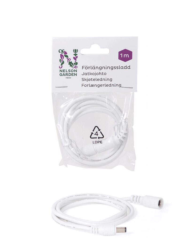 Product Image for Förlängningssladd för växtbelysning, 1m