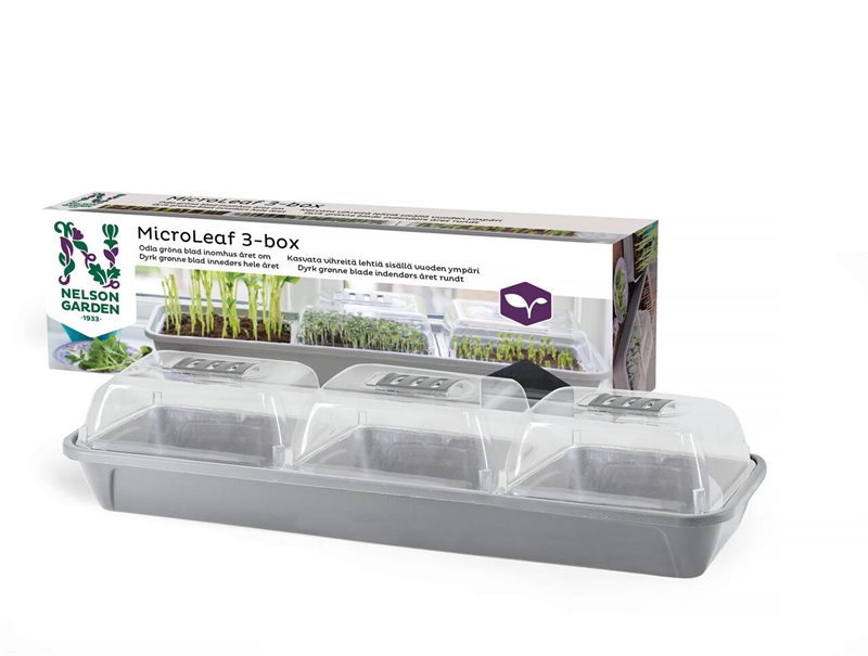 Product Image for Minidrivhus, 3-box, Micro Leaf