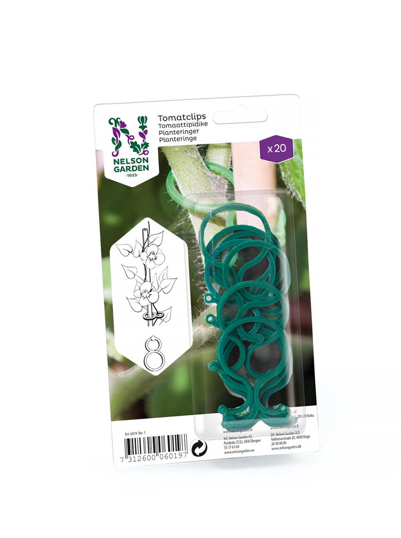 Product Image for Plantclips grön plast, 6 cm, 20-pack