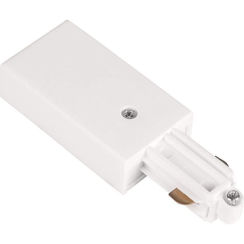 Product Image for Anslutning LiteTrac Skensystem 1-fas, höger, vit