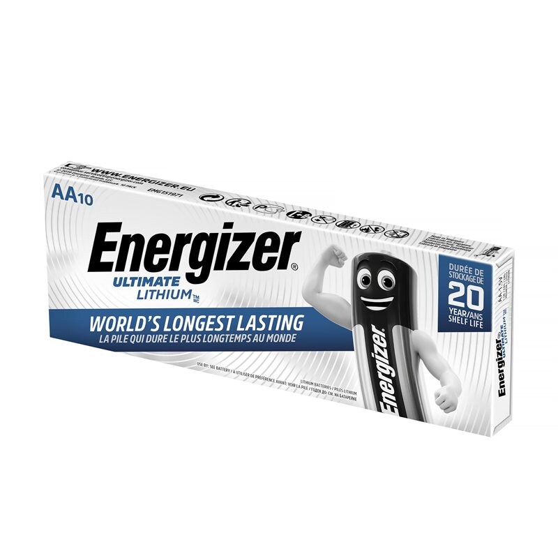 Product Image for Batteri Lithium AA B2B, 10-pack