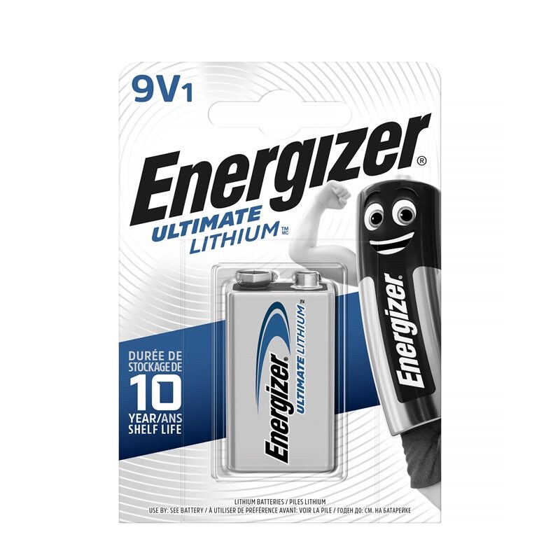 Product Image for Batteri Ult Lithium 9V, 1 st