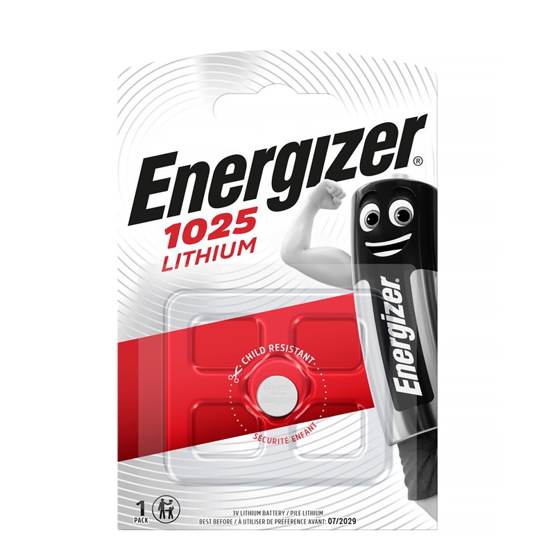 Product Image for Batteri Lithium CR1025, 1 st
