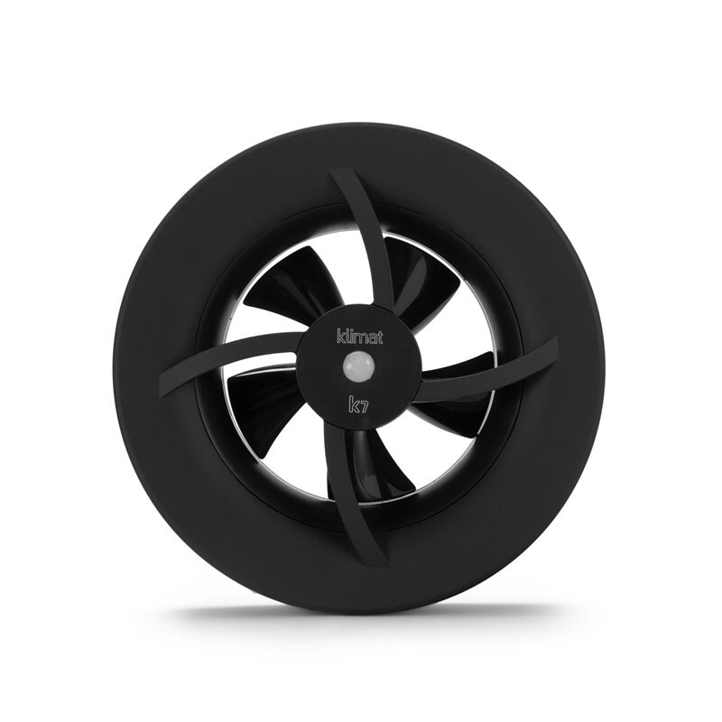 Product Image for Badrumsfläkt K7, svart