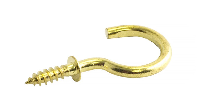Product Image for Flänskrok 372, polerad mässing