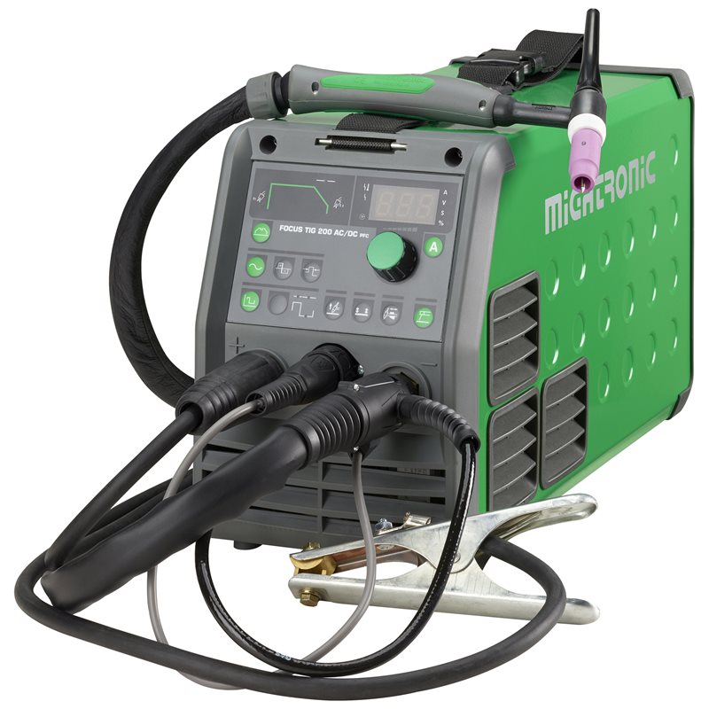 Product Image for Tigsvets Focus Tig 200 AC/DC HP PFC med 201-brännare