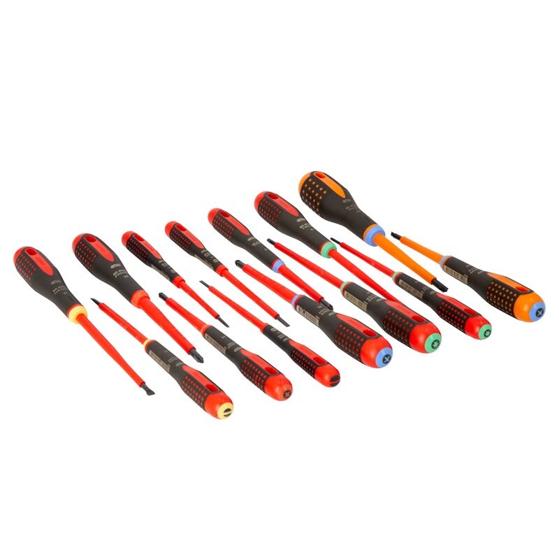 Product Image for Skruvmejselsats, BE-9876S. ERGO ISOL, 14 st