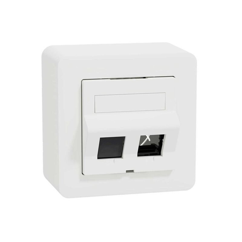 Product Image for Datauttag/Modularuttag, vinklad, snäppfastsättning