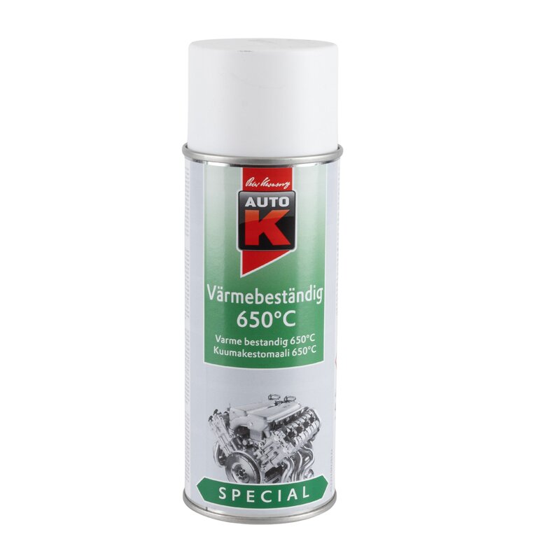 Product Image for Värmefärg, matt vit 650C, 400 ml