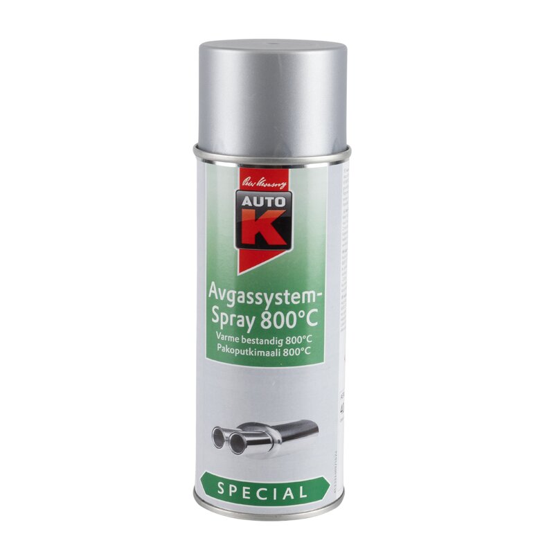 Product Image for Värmefärg, matt silver 800C, 400 ml