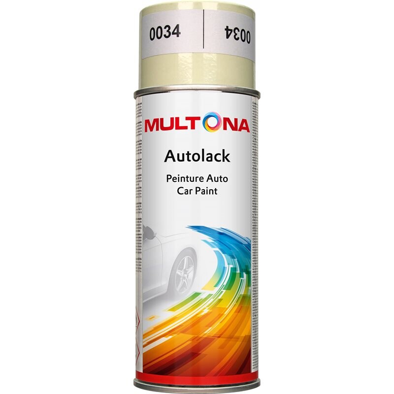 Product Image for Bilfärg vit 0034, 400 ml
