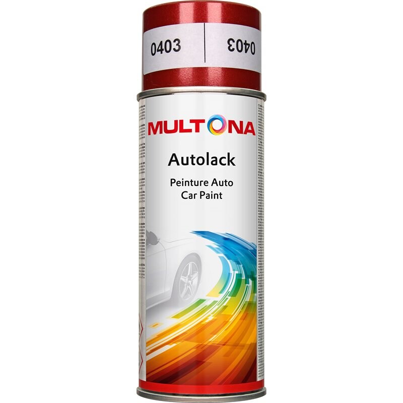 Product Image for Bilfärg röd 0403, 400 ml
