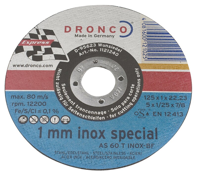 Product Image for Kapskiva AS 60 Inox Special