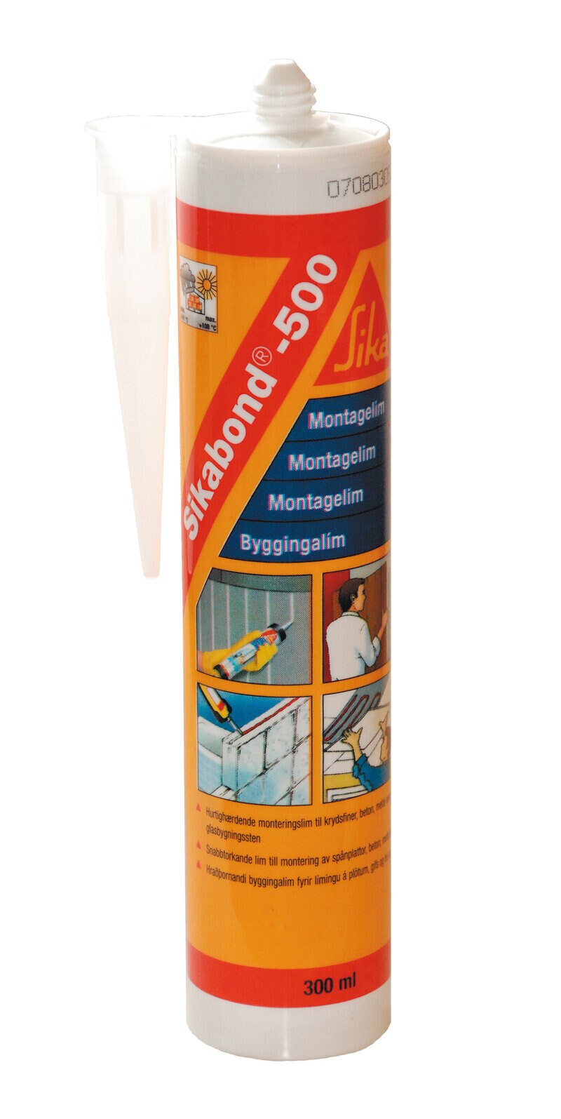Product Image for Konstruktionslim SikaBond-500, 310 ml