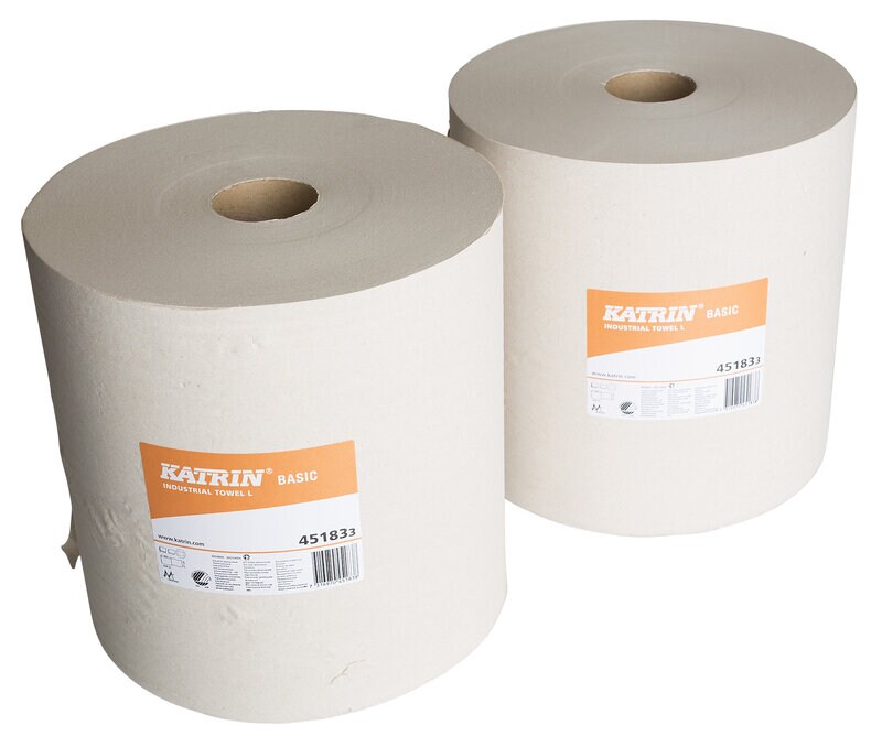 Product Image for Torkpapper KATRIN Basic Industri L, 2-pack