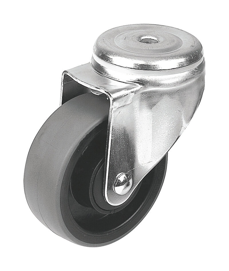 Product Image for Industrihjul med centrumhål, PUR-bana