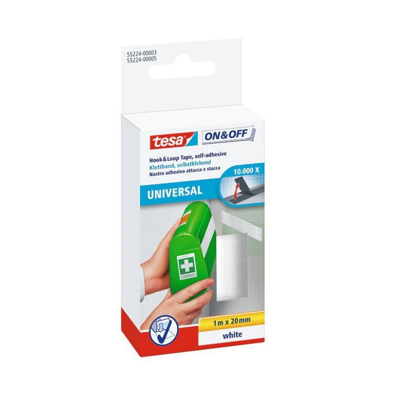 Product Image for Kardborrband, vit