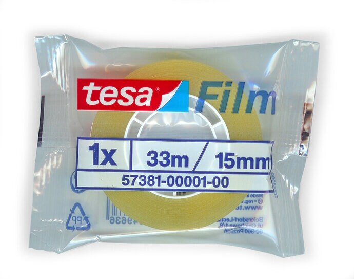 Product Image for Tape standard transparent, 15 mm, 33 m