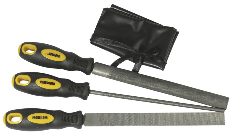 Product Image for Filset rund, flat, halvrund, 200 mm
