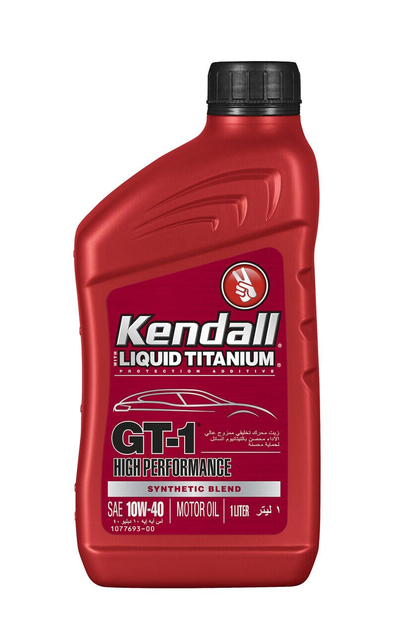 Product Image for Motorolja GT-1 HP 10W-40 Liquid Titanium, 1 l