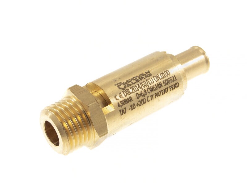 Product Image for Säkerhetsventil 1/4" till Balma 7,5 & 10 Hk