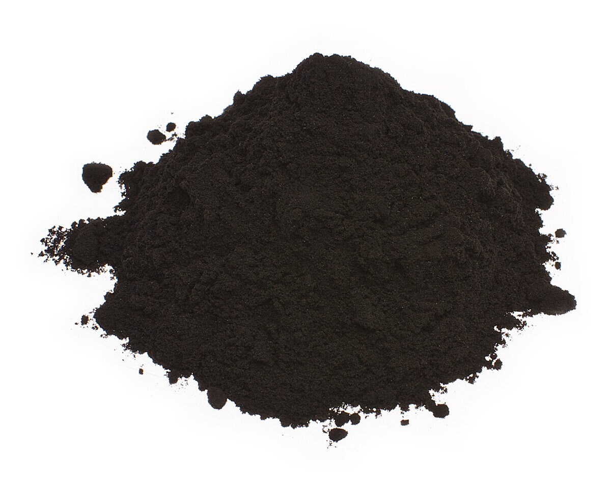 Pulverlackeringsfärg svart, halvblank, 1 kg
