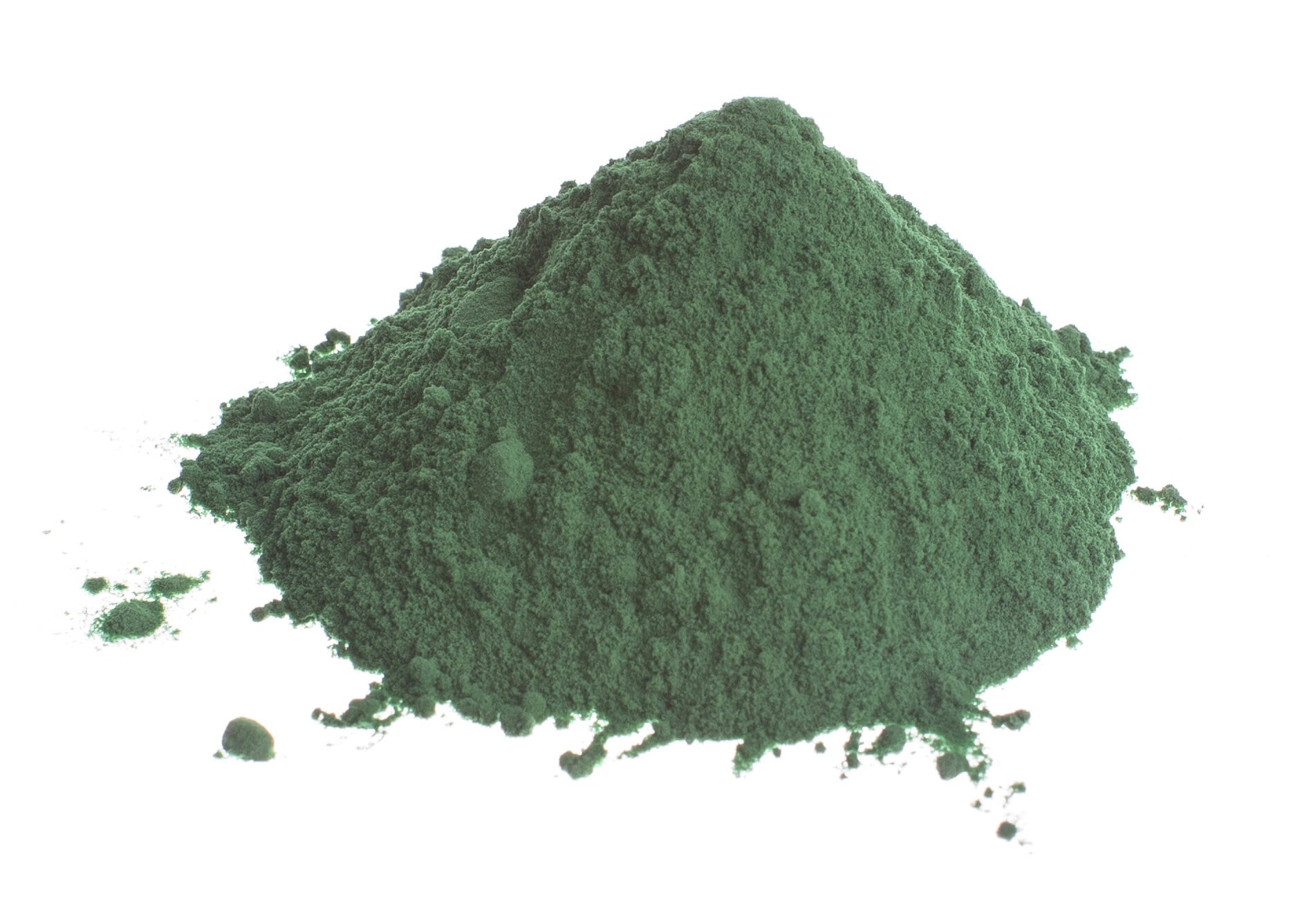 Pulverlackeringsfärg lövgrön, 1 kg