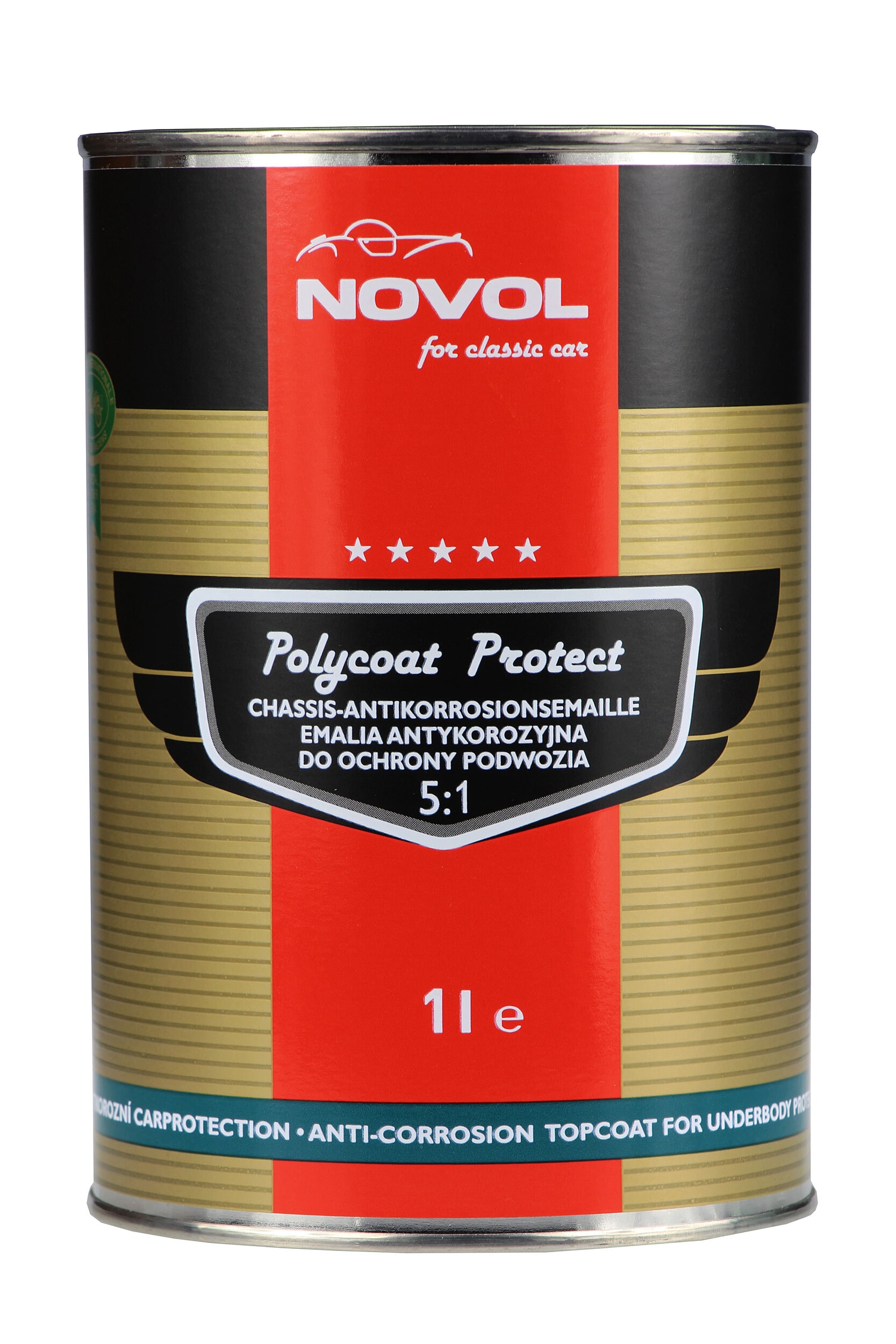 Polycoat Protect, svart, 1 l
