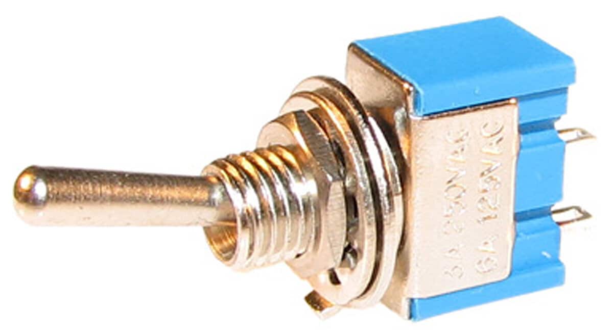 Vippströmställare 6A 12V / 3A 24V 