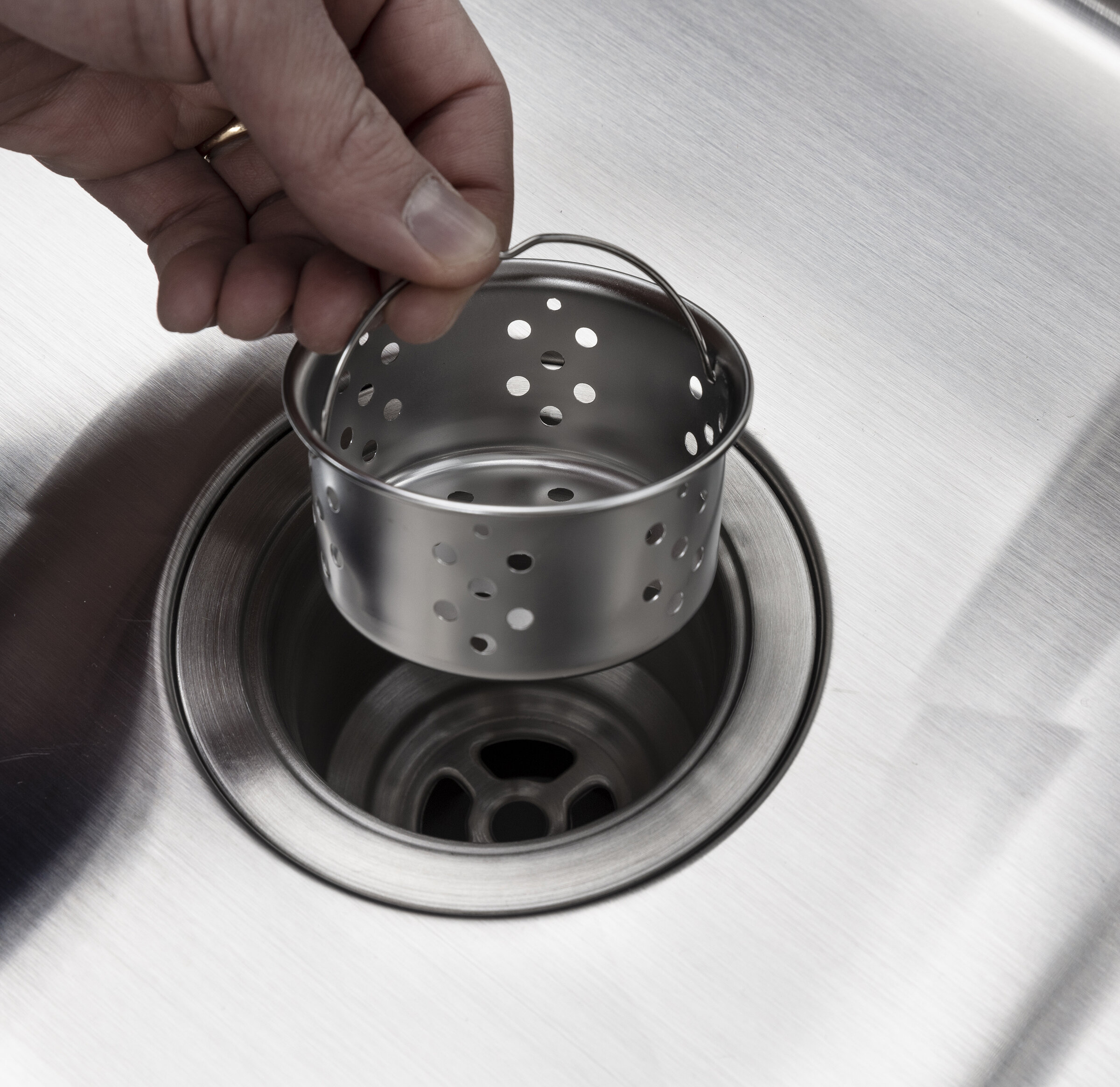 Tvättställ med skåp, silver/svart