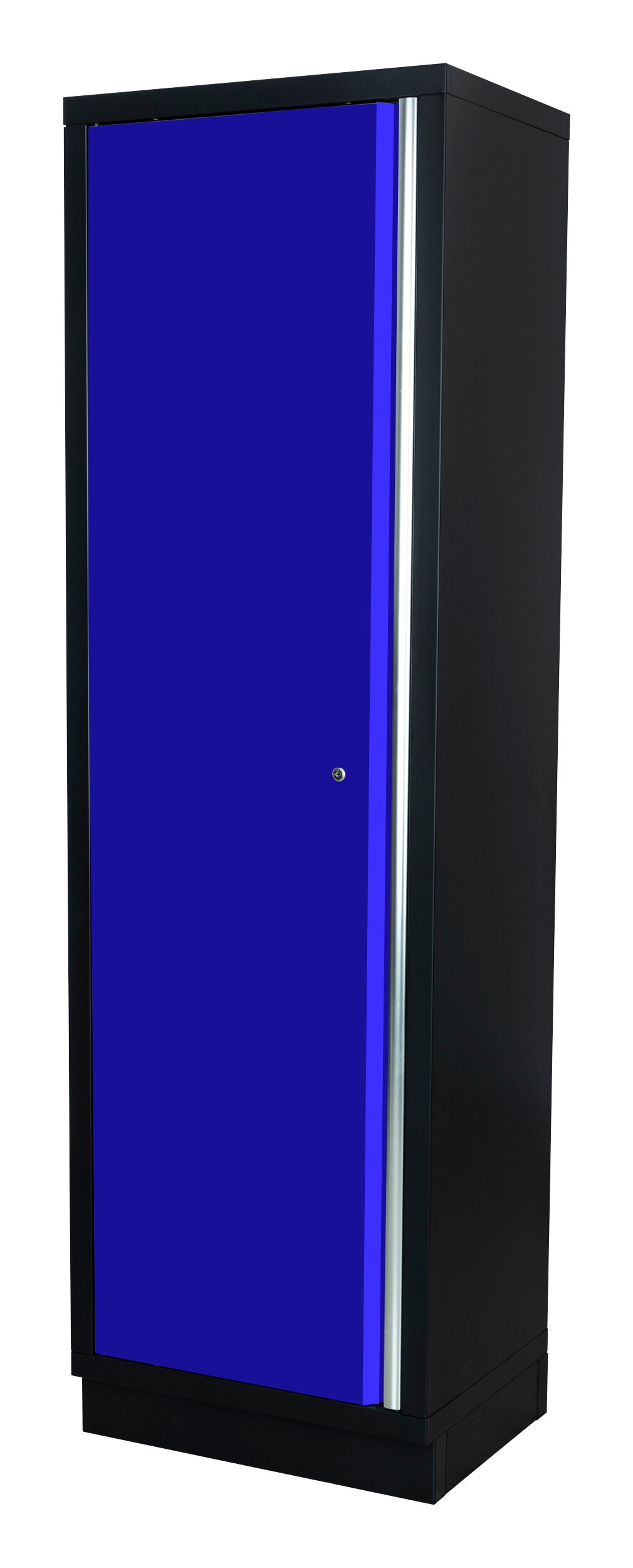 Högskåp blå/svart, 600x458x2000 mm