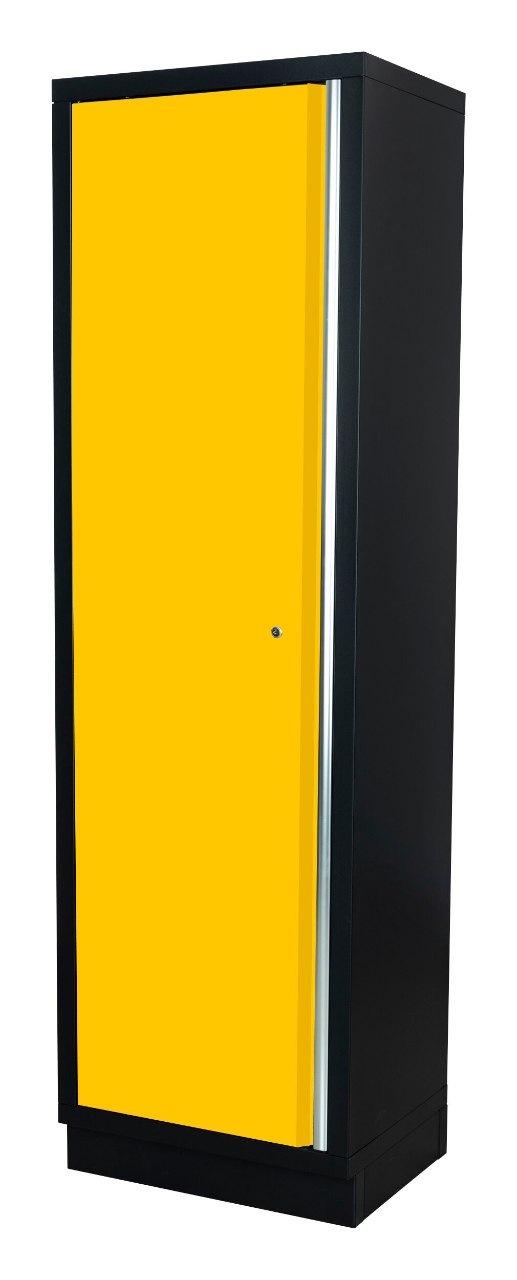 Högskåp gul/svart, 600x458x2000 mm