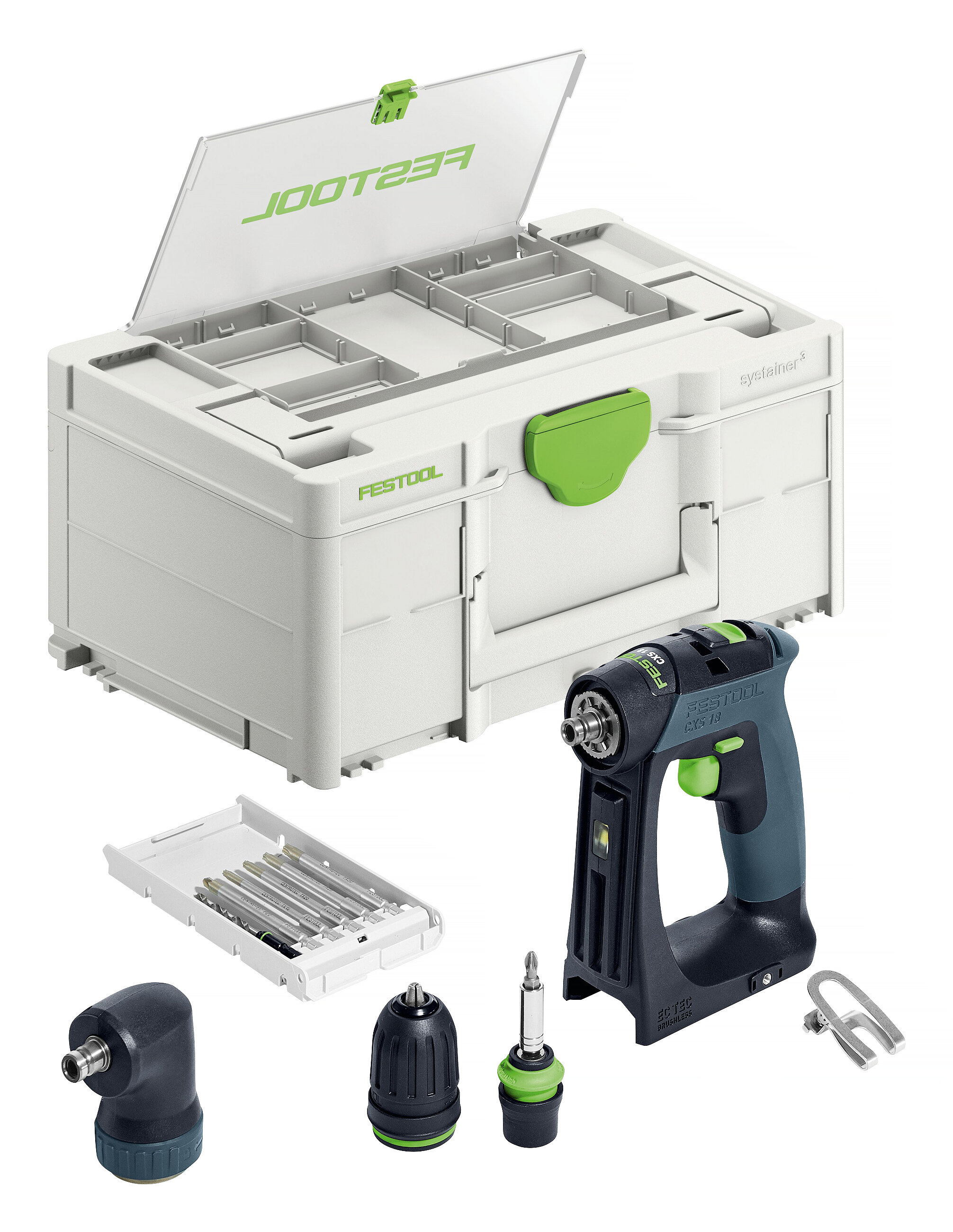 Köp Festool Skruvdragare CXS 18 Basic Set Verktygsboden