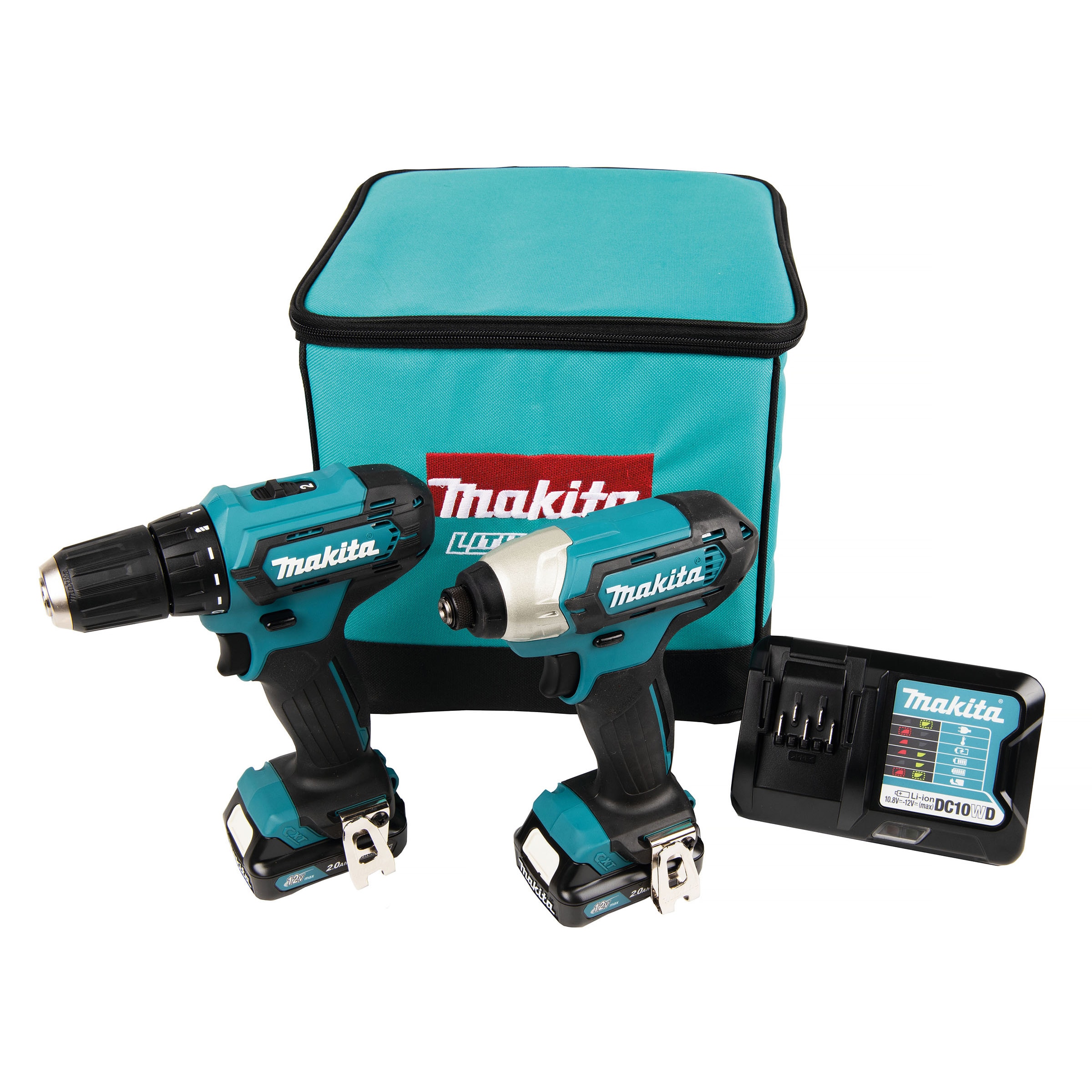Lithium Ion Makita Clx201s Makita CLX224AJ 12v CXT Impact Driver