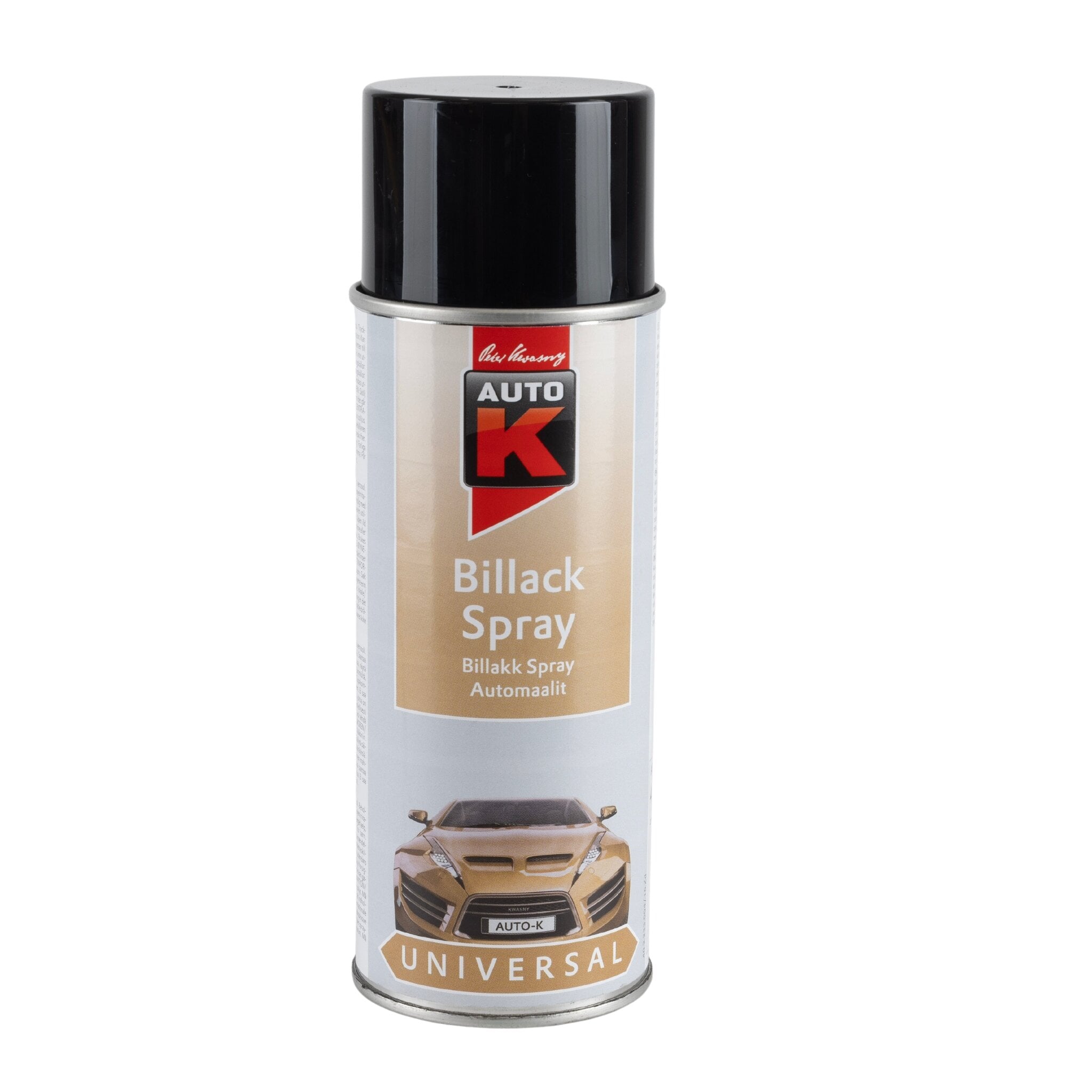 Köp Auto-K Lackfärg blank svart, 400 ml - Verktygsboden