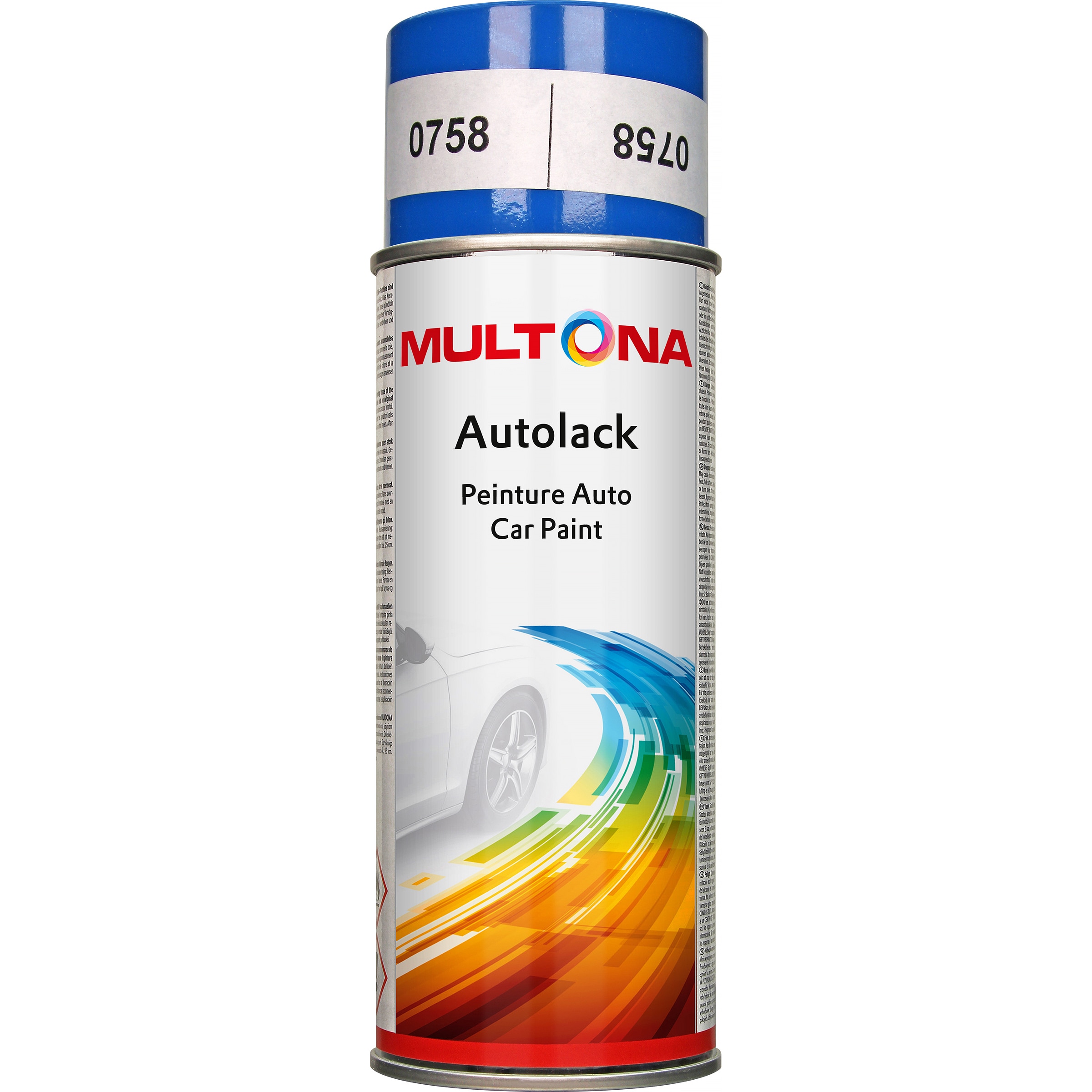 Köp Multona Bilfärg blå 0758, 400 ml - Verktygsboden